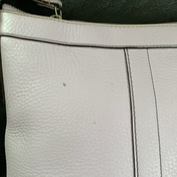 Coach Crossbody/Shoulder Leather Bag, Lavender Color - Picture 7 of 16